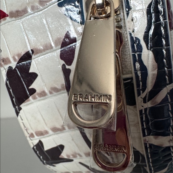 Brahmin NWT Lane Extravaganza Melbourne Crossbody Genuine Leather & Dust Bag - Picture 5 of 10